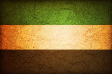 some very old vintage flag of extremaduraの写真素材
