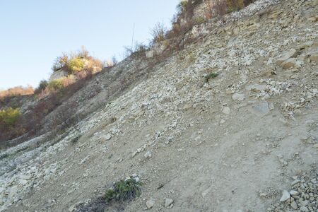 closed limestone quarry in Kazimierz Dolny in Poland