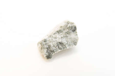 detail of fluorspar isolated over white backgroundの写真素材
