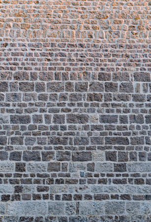 Texture of an old wall made from stone