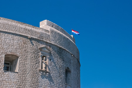 Dubrovnik - old town, Dalmatia, Croatiaのeditorial素材