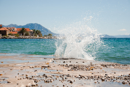 Adriatic Sea, Dalmatia, Croatiaの写真素材