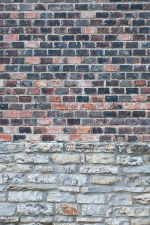 Brick Wall - Background - Stock imageの写真素材