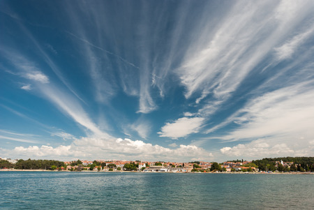 Photo of Adriatic Sea in Porec, Istra, Croatiaの写真素材