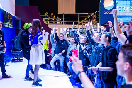 KATOWICE, POLAND - MARCH 3, 2019: Intel Extreme Masters 2019 - Electronic Sports World Cup on march...
