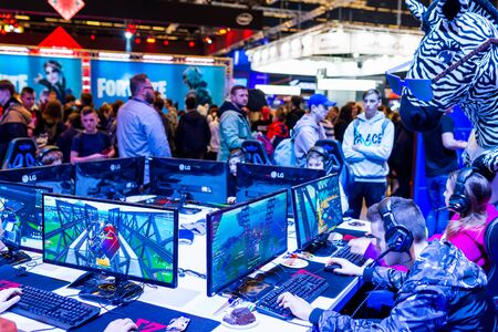 KATOWICE, POLAND - MARCH 3, 2019: Intel Extreme Masters 2019 - Electronic Sports World Cup on march...