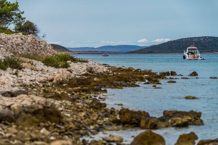Photo of Idilic view on the mediterranean sea, Murter, Dalmatia, Croatiaの写真素材