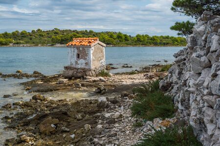Photo of Idilic view on the mediterranean sea, Murter, Dalmatia, Croatiaの写真素材