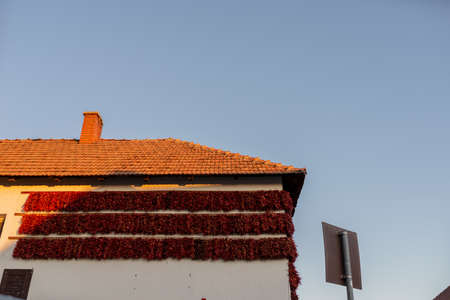 Photo of Old Town building in historic village Tihany, Hungary, Balaton Lake, Veszprem district. Beautiful historical town. Great touristic, travel destination.の写真素材