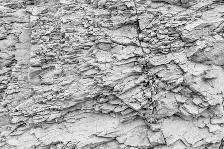 Photo of Black and white stone texture. Gray natural rock. Perfect for backgrounds.