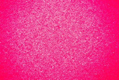 Cardboard created from a photograph pink sponge for washing dishesの写真素材