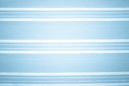 Blue cloth with white lines as backgroundの写真素材