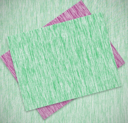 Colorful sheets of paper as a fabric textureの写真素材