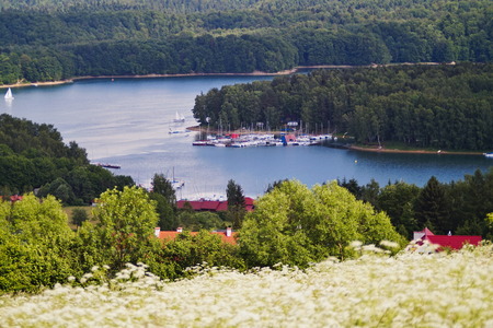 Solina Lagoon and around.の写真素材