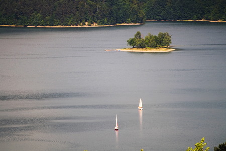 Solina Lagoon and around.の写真素材