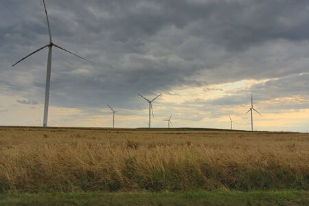 Wind farmの写真素材