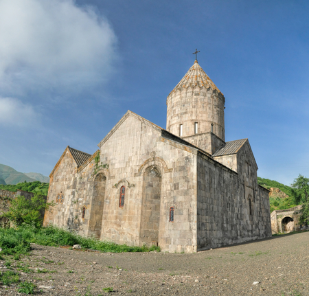 Scenic old monastery in Tatev, Armeniaの写真素材