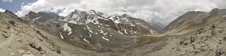 Scenic panorama in Dolpo region in Nepalの写真素材