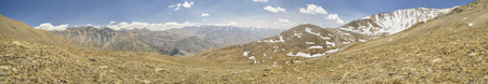 Scenic panorama in Dolpo region in Nepalの写真素材