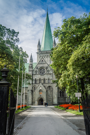 Trondheim Cathedralのeditorial素材