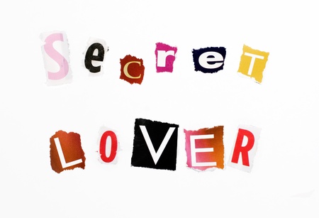 Secret lover lettersの写真素材