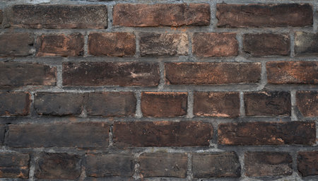 dark brick wall with space for text