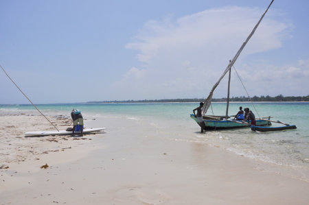 Kenya, Diani Beach - December 2013 "Diani Beach, Kenya"のeditorial素材