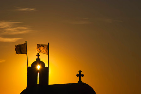 Ray of lightの写真素材