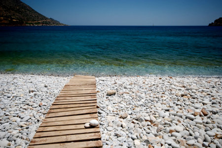 Near Spinalonga, Crete.の写真素材
