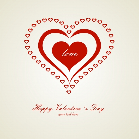 Heart Valentineのイラスト素材