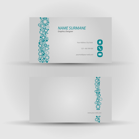 Business cardのイラスト素材