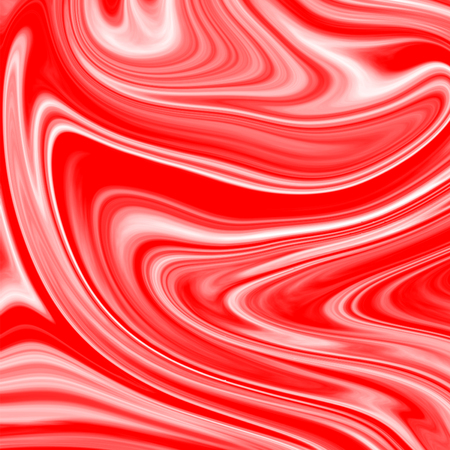Digital red abstract background with liquify flowの写真素材