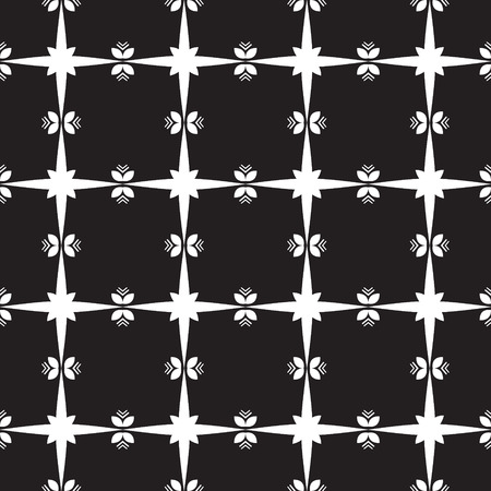 Abstract Circular Tiles Seamless Vector Pattern. Geometric texture. Repeating background.のイラスト素材