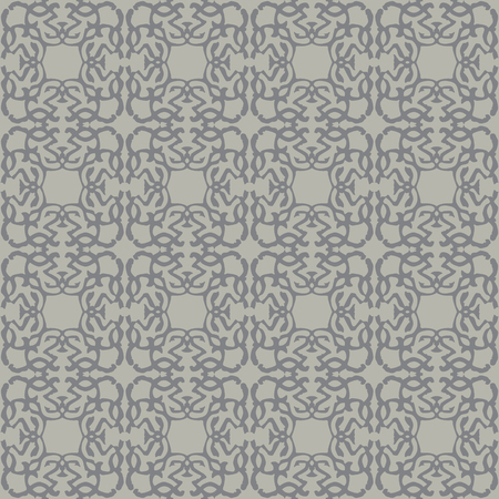Pattern with royal symbols upside down. Seamless vector background. Floral ornament. Abstract Tiles. Geometric texture. Repeating background.のイラスト素材