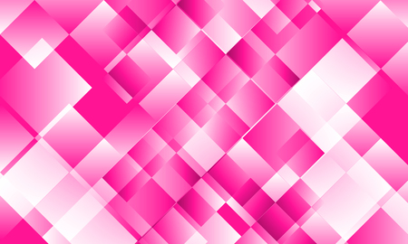Plastic pink abstract background full of rectanglesの写真素材