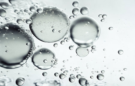 Realistic air bubbles in the waterの素材