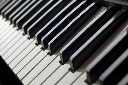 Piano close up