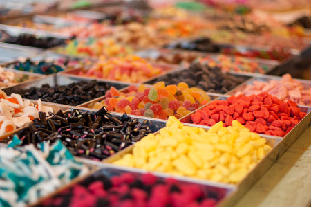 mix of candiesの写真素材