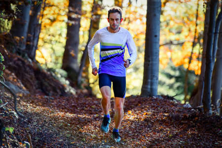 A professional cross-country runner training in gambling dens