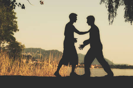 Self defense lesson with Tai chi chuan