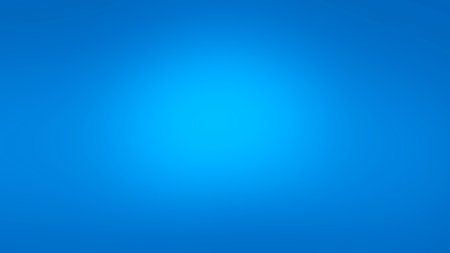 Abstract blue background with clarion in the center with little vignetteの写真素材