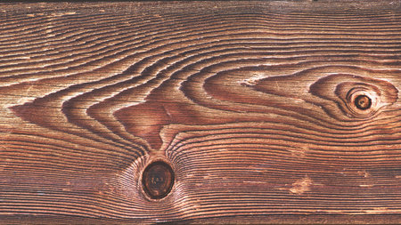 Some knots on mountain wood planking
