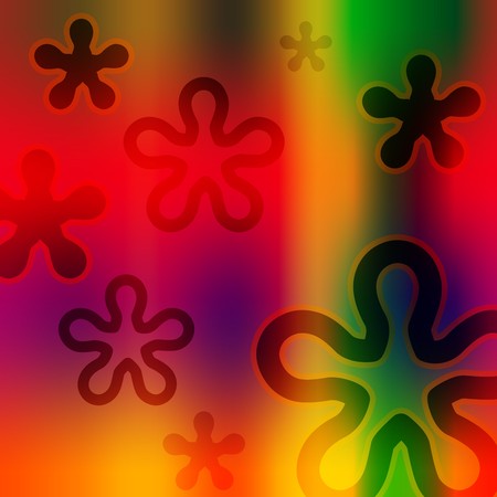 funky grunge background 70s style