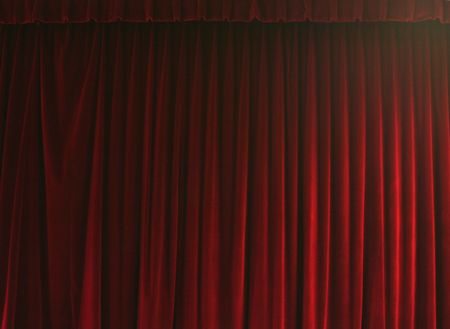 RED THEATER CURTAINの写真素材