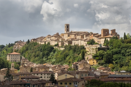 Panorama of Colle di Val dの写真素材
