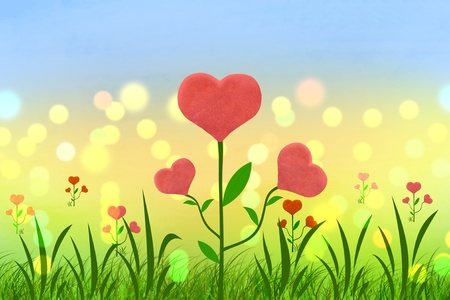 Hearts of stoneの写真素材