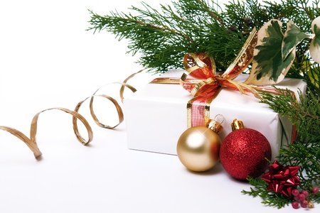 Christmas packageの写真素材