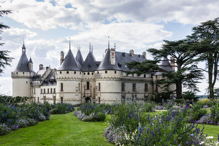 Castle of Chaumont sur Loire - Franceのeditorial素材