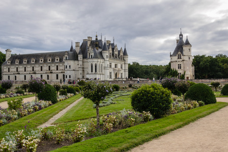 Castle of Chenonceaux - Franceのeditorial素材