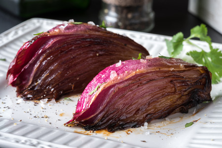 Roasted Red Onionの写真素材